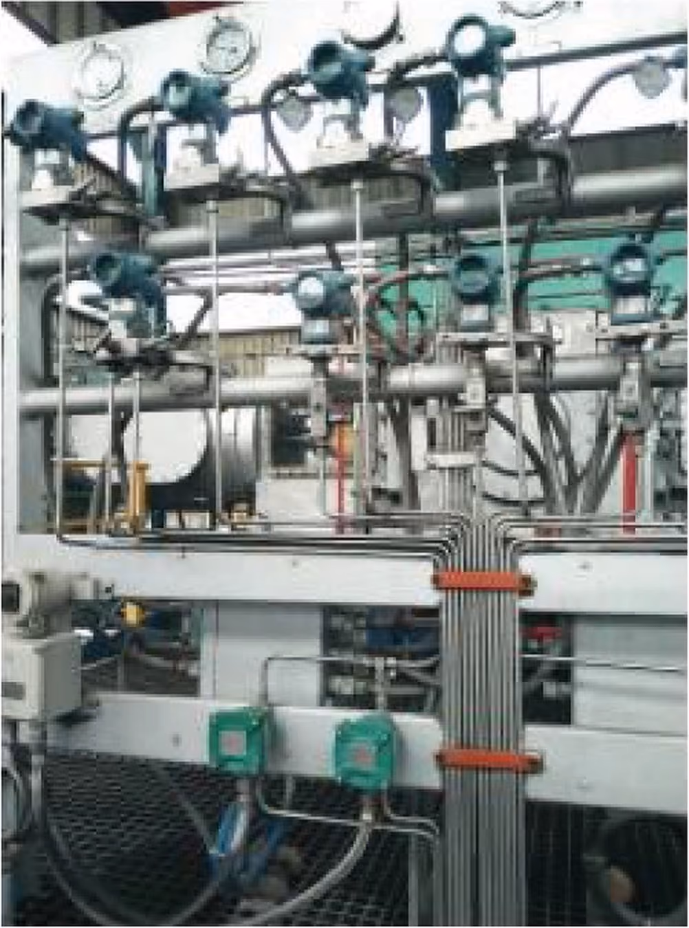 Instrument manifold with stainless fittings and valves — made-to-order assembly