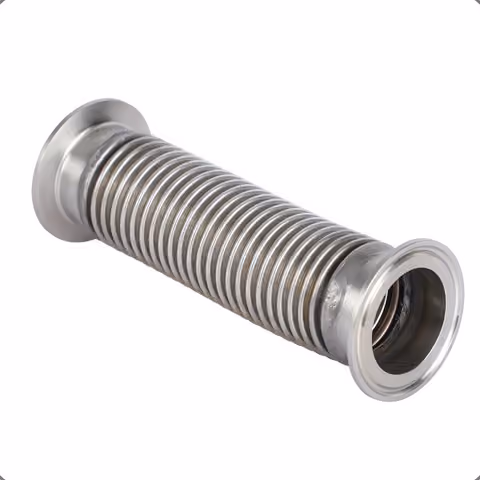 SS Tri-Clamp Corrugated Hose — FerruleX stainless steel fittings