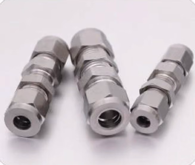 Compression Bulkhead Union — FerruleX stainless steel fittings