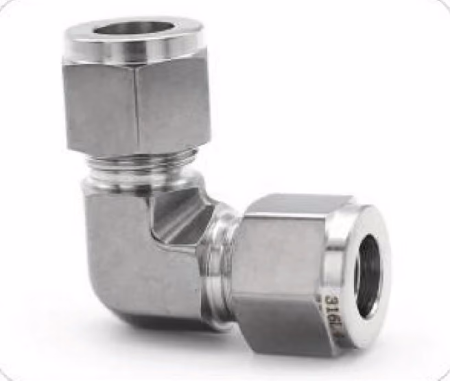 Forged Compression Elbow — FerruleX stainless steel fittings