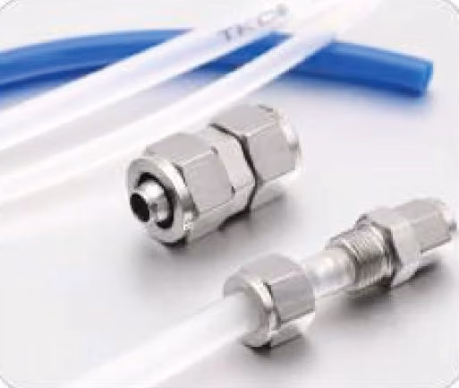 Quick-Screw Straight Union — FerruleX stainless steel fittings