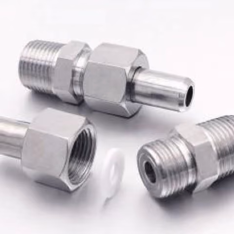 Weld Straight Connector — FerruleX stainless steel fittings
