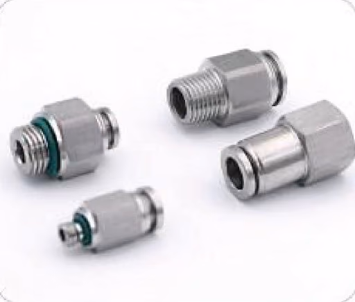 Push-to-Connect Straight Fitting — FerruleX stainless steel fittings
